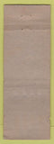 Matchbook Cover - Light Hotel Cafe Lamar CO low phone WORN Colorado