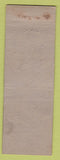Matchbook Cover - Shuster's Liquors Newark NJ WORN