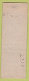 Matchbook Cover - Barker Hotel Cocktail Lounge Roseville CA WEAR