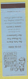 Matchbook Cover - Jaime's Mexican Food Fountain Valley CA