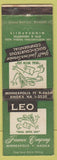 Matchbook Cover - Leo Finance Co Minneapolis Anoka MN