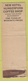 Matchbook Cover - New Hotel Earl Seattle WA WEAR