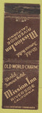 Matchbook Cover - Mission Inn Riverside CA WEAR
