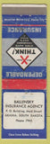 Matchbook Cover - Insurance Ballensky Akaska SD WEAR