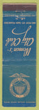 Matchbook Cover - Women's City Club San Francisco CA
