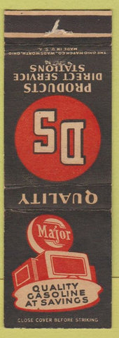 Matchbook Cover - Major DS oil gas