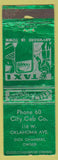 Matchbook Cover - City Cab Co Blackwell? OK low phone