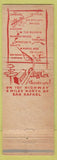 Matchbook Cover - Le Chateau San Rafael CA