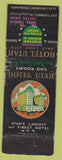 Matchbook Cover - Hotel Utah Salt Lake City UT WORN