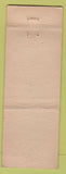 Matchbook Cover - Club 16 Sacramento CA