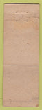 Matchbook Cover - Aetna Fire Group Insurance Boston MA WEAR