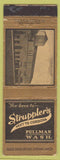 Matchbook Cover - Struppler's Pullman WA WEAR