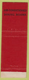 Matchbook Cover - Hotel Lassen Wichita KS WORN