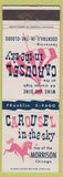 Matchbook Cover - Carousel in the Sky Morrison Hotel Chicago IL