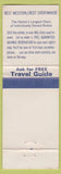 Matchbook Cover - Down Town Motel Napa CA WEAR