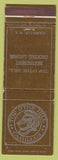 Matchbook Cover - Top o The Hill Restaurant Camillus NY