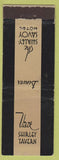 Matchbook Cover - Shirley Savoy Hotel Denver Colorado