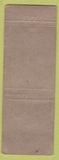 Matchbook Cover - Chocolate Shop Decatur IL WEAR