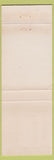 Matchbook Cover - Mocking Bird Motel Kenedy TX
