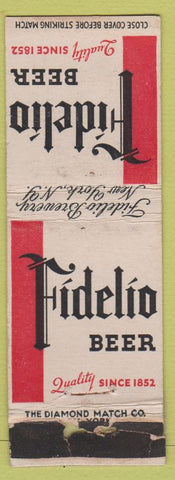 Matchbook Cover - Fidelio Beer New York City