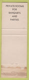 Matchbook Cover - Louise's Restaurant Demopolis AL'