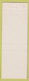 Matchbook Cover - Wally Rodecker congress election Long Beach CA