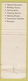 Matchbook Cover - Holiday Inn Elk River Charleston VA