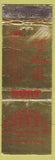 Matchbook Cover - Burt Tank Separator Wichita Falls TX