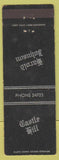 Matchbook Cover - Castle Hill Black River Fall Merrillan WI WEAR