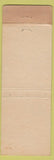 Matchbook Cover - Hotel Carrillo Santa Barbara CA WEAR