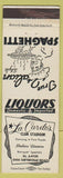 Matchbook Cover - La Cardo's Club Stadium Sacramento CA'