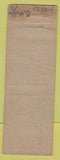 Matchbook Cover - Pennyland Amusement Wildwood NJ WORN