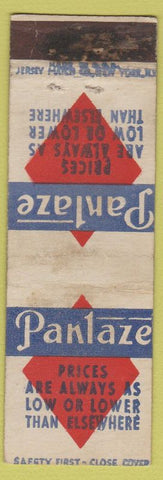 Matchbook Cover - Panlaze Store Safety First WEAR Jersey Match