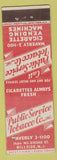Matchbook Cover - Public Service Tobacco Hillside NJ vending