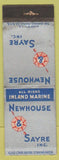 Matchbook Cover - Newhouse Sayre Inc