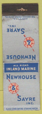 Matchbook Cover - Newhouse Sayre Inc