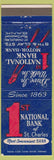 Matchbook Cover - 1st National Bank ST Charles MO