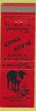 Matchbook Cover - Black Sheep Restaurant Berkeley CA