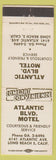 Matchbook Cover - Atlantic Blvd Motel Long Beach CA