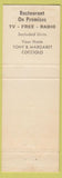 Matchbook Cover - Atlantic Blvd Motel Long Beach CA