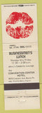 Matchbook Cover - Businessmen's Lunch Beuna Park CA
