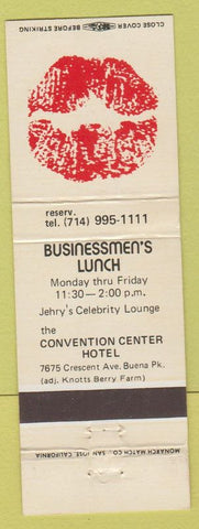 Matchbook Cover - Businessmen's Lunch Beuna Park CA