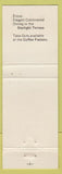 Matchbook Cover - Businessmen's Lunch Beuna Park CA