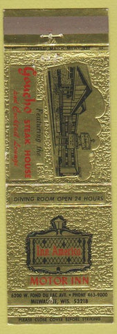 Matchbook Cover - Inn America Motor Inn Milwaukee WI