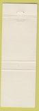 Matchbook Cover - Crescent City Harbor District CA blue