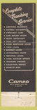 Matchbook Cover - 1st National Bank Woodstock IL