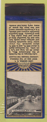 Matchbook Cover - Lake George NY