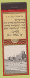 Matchbook Cover - Along the Beach Atlantic City NJ