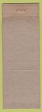 Matchbook Cover - Along the Beach Atlantic City NJ