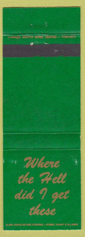 Matchbook Cover - Wawa Motor Hotel Wawa ON